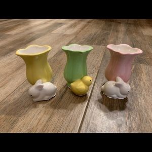 🐣Hallmark Mini-Vases Set of 3🐣